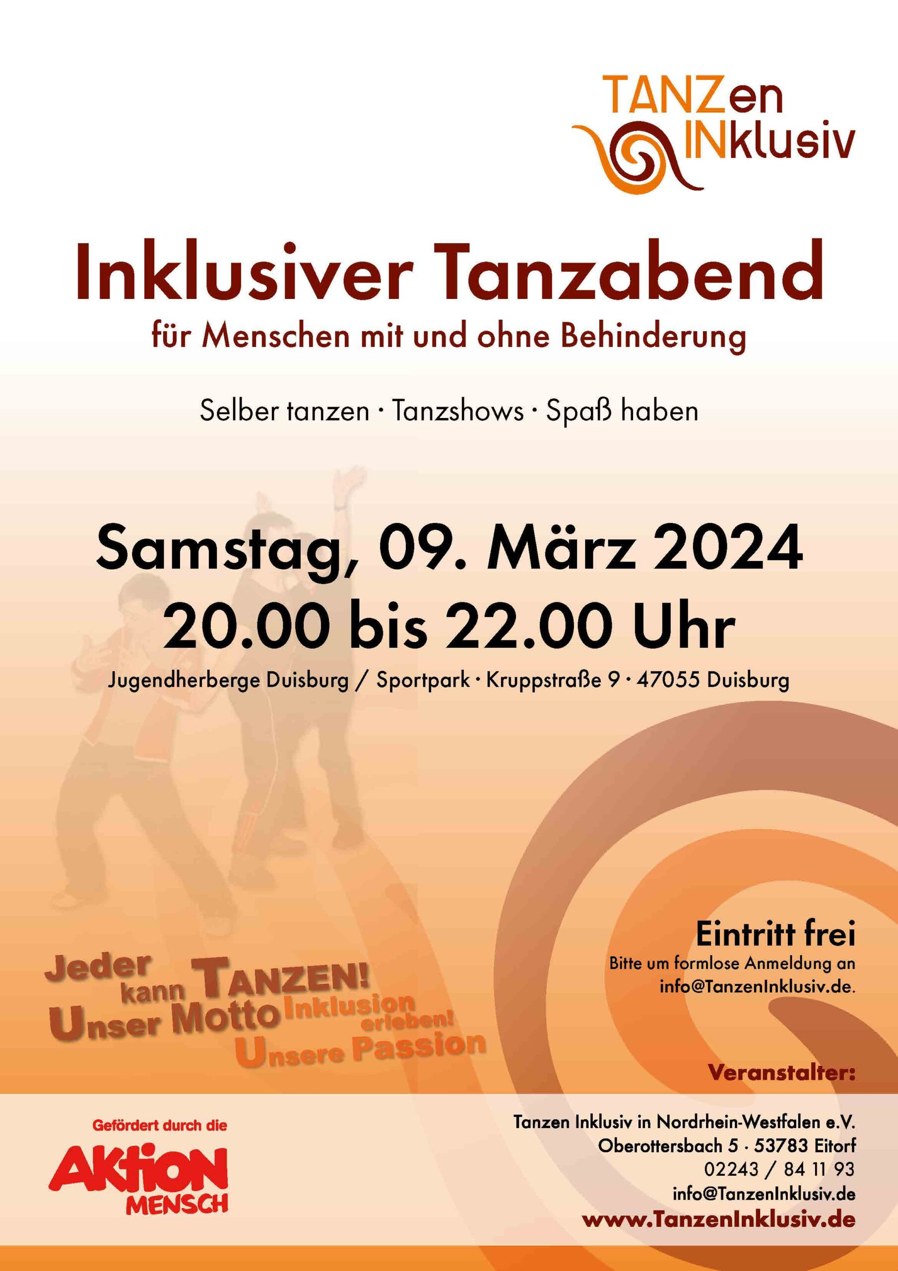 You are currently viewing Öffentlicher Tanzabend in Duisburg